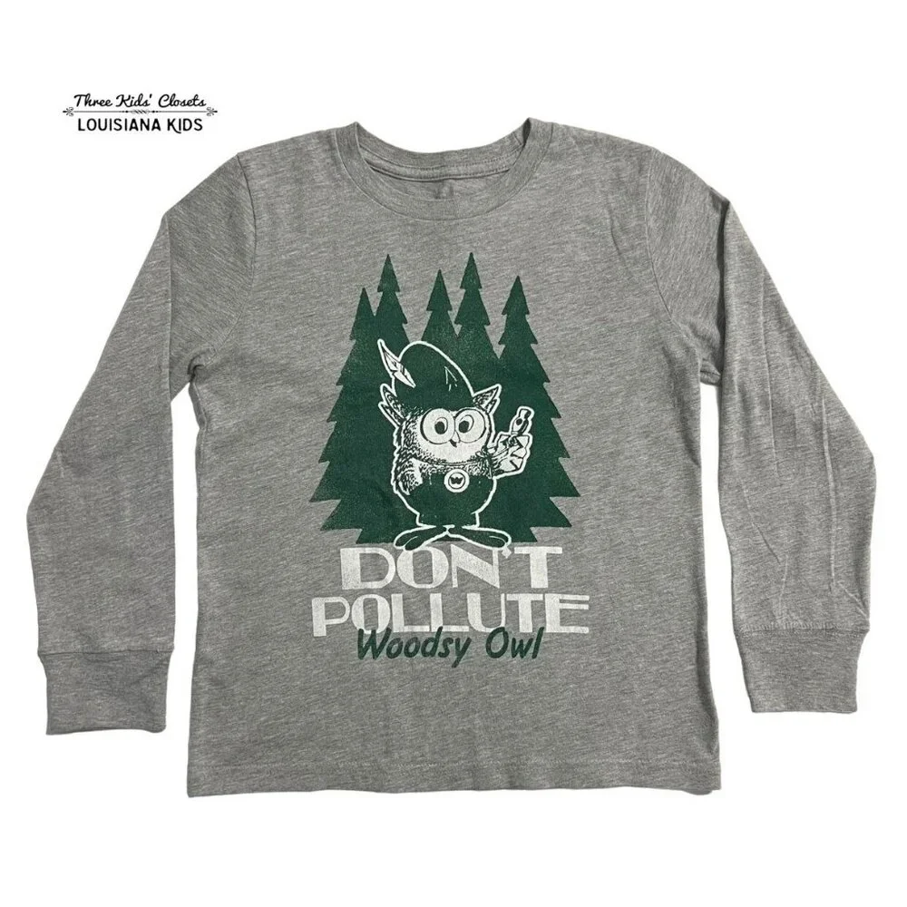 Peek S (4/5) HTF Woodsy Owl Don't Pollute Shirt